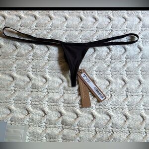 SKIMS Black Minimalist Thong
